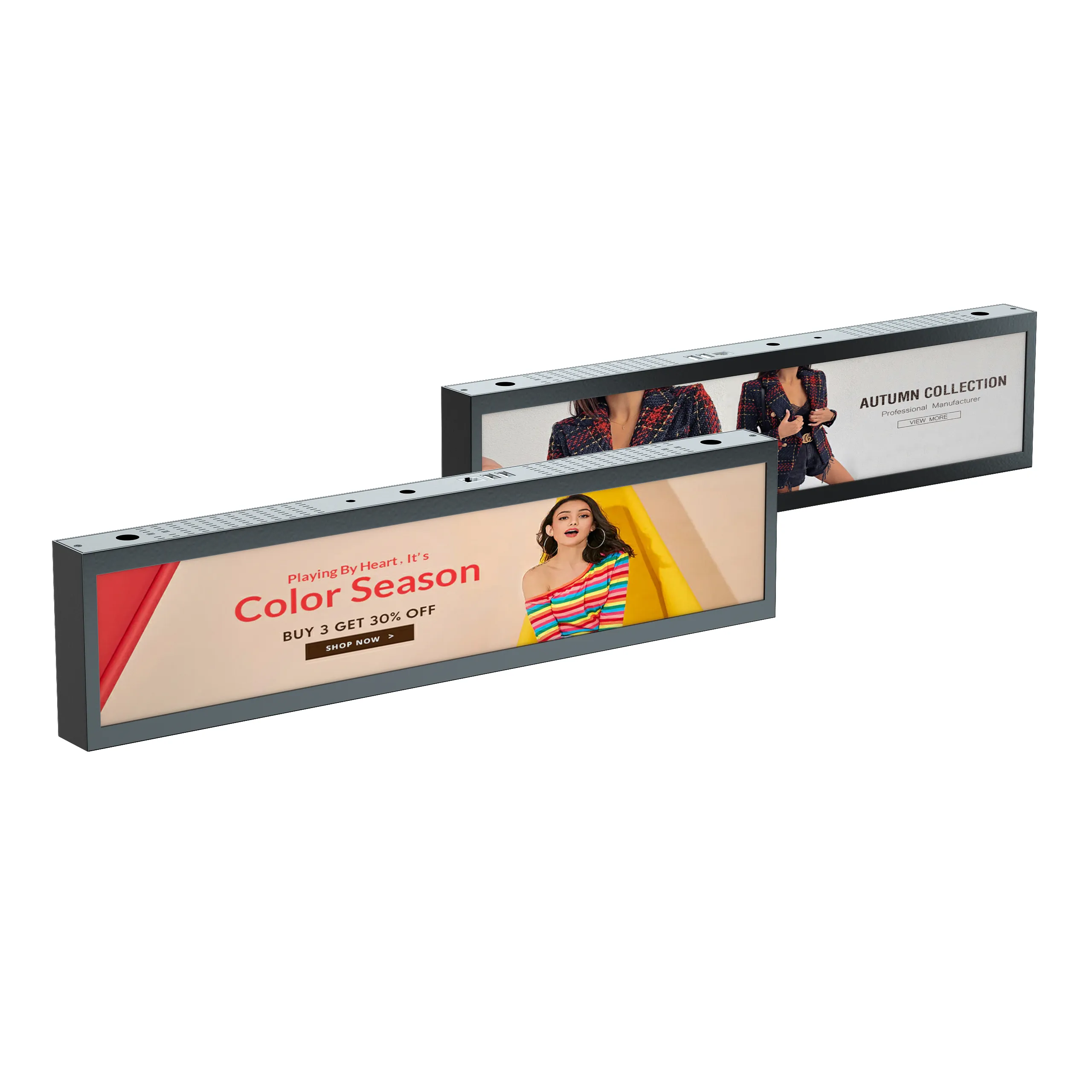 LCD strip screen